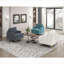 Fauteuil d'appoint de luxe, chenille rembourrée de finition beige avec pieds en métal doré brossé pour le salon