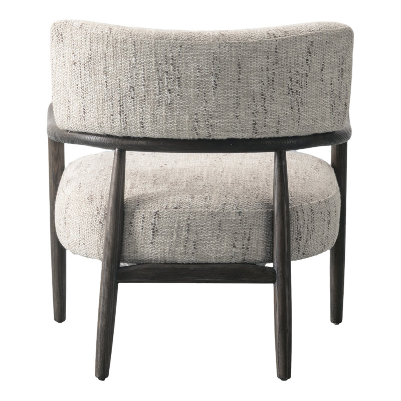 Fauteuil d'appoint rembourré Premier Dom, White Pepper