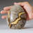 Polished Septarian Freeform From Madagascar (2.5 Lbs)