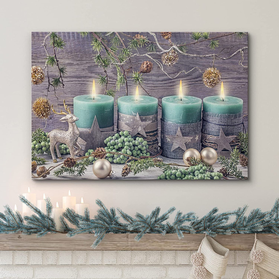 Christmas Holiday Celebration Graphic Art IDEA4WALL Overall 