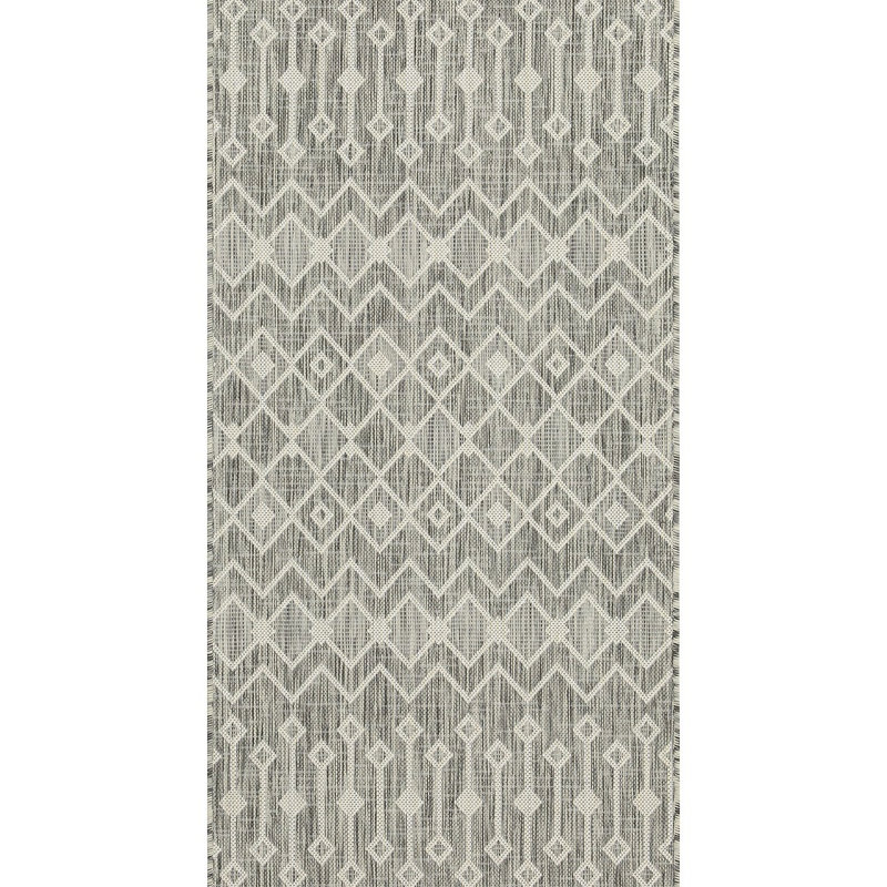 Sunshine Indoor/Outdoor Area Rug, Rectangle 7'10" x 10'3", Silver