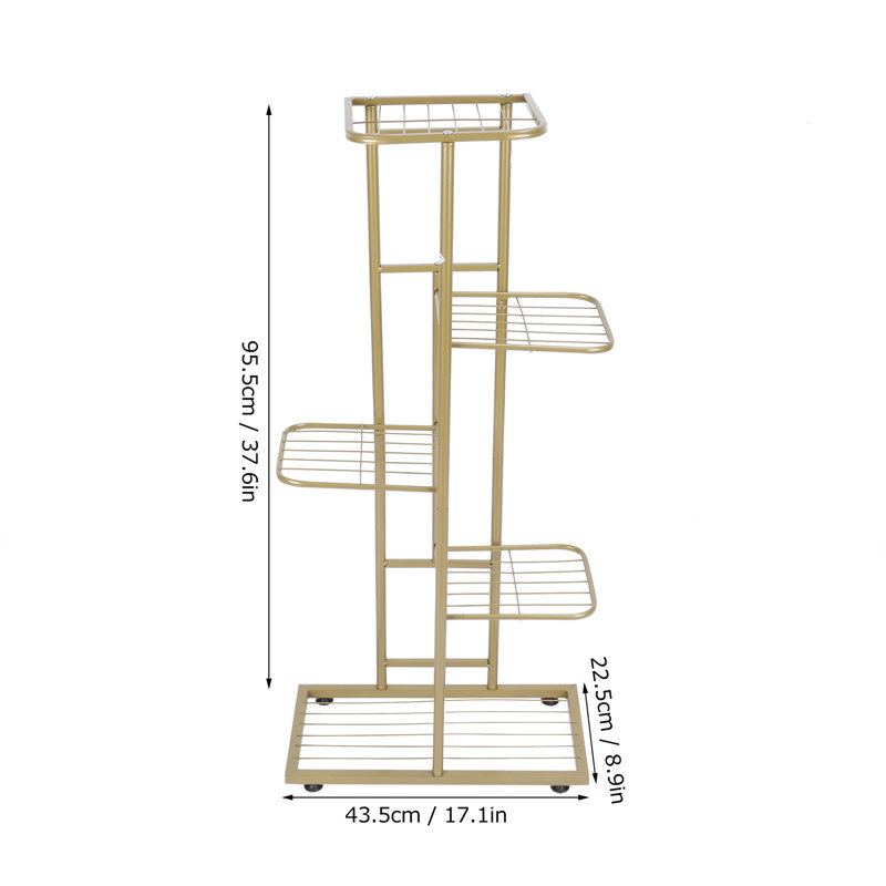 Plant Stand, Gold