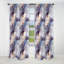 Enchanted Light Marble Mist I - rideau occultant en marbre abstrait - 1 panneaux-107538302