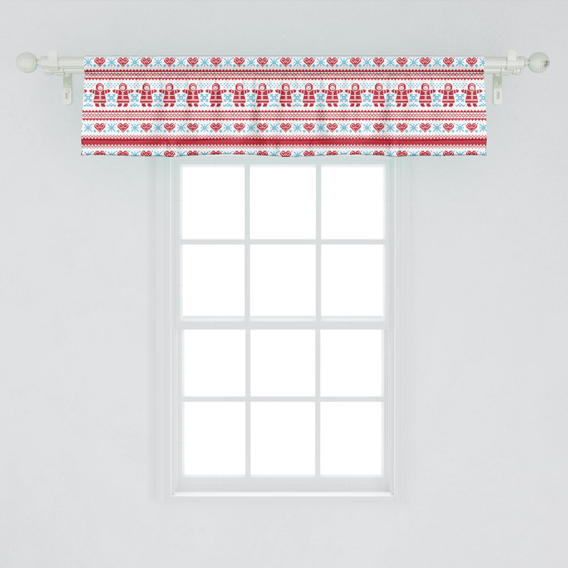 Ornement inspiré de Noël de la cantonnière nordique Ambesonne 50932