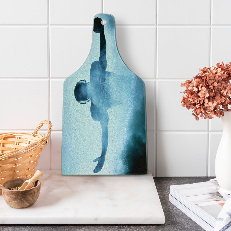 Planche à découper en verre trempé Ambesonne