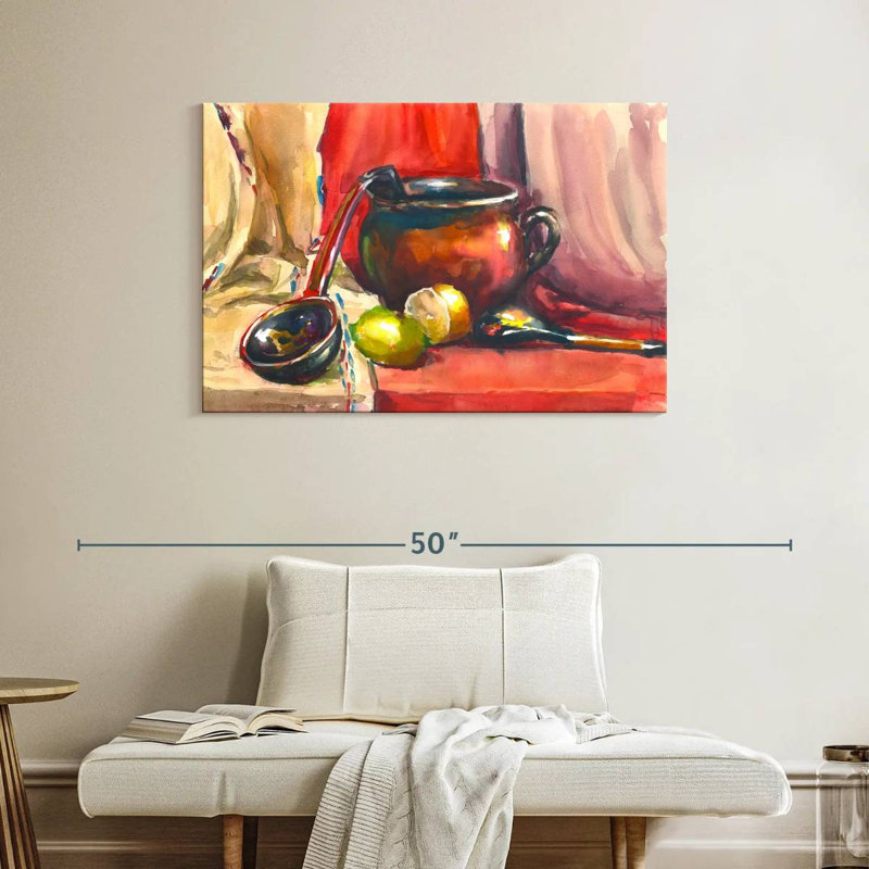 Senne Abstract Kitchen, 26" H x 39" W
