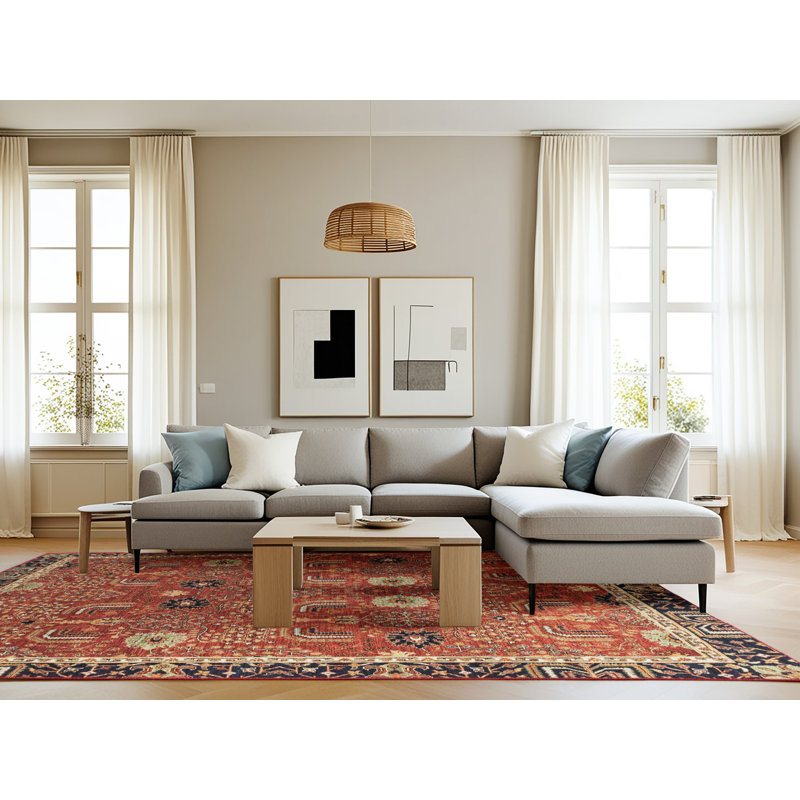 Oriental Indoor Rug, Rectangle 8' x 10'