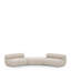 Grand Avenue Curved Ottoman