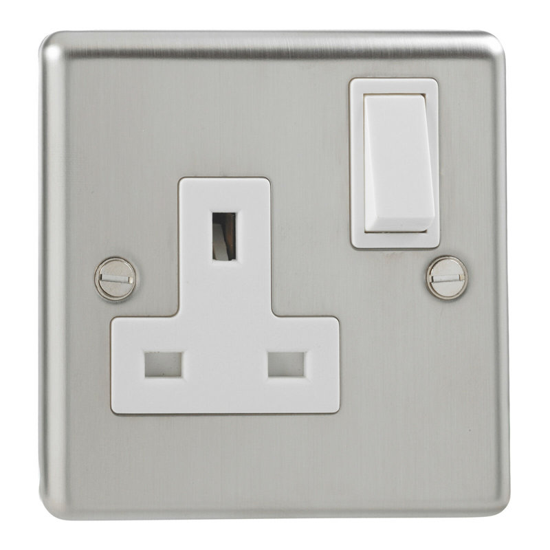 Gang Single Wall Mounted Socket