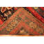 Tapis de couloir rustique à motif géométrique antique