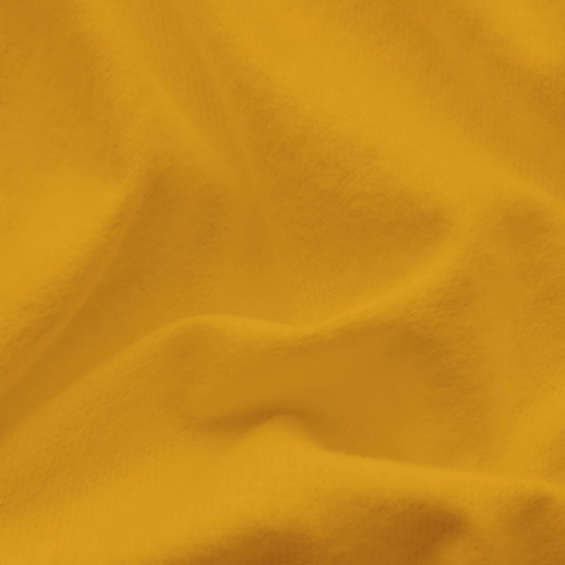 26 100% Cotton Jersey Knit Fitted Sheet, Yellow Deep, L 140 x 200cm - 160 x 200cm