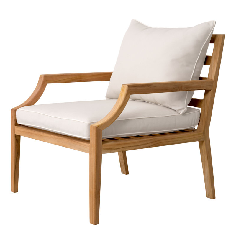 Hera Outdoor Teak Lounge Chair