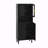 Tempered Glass Door Tall Storage Bookcase-783106964