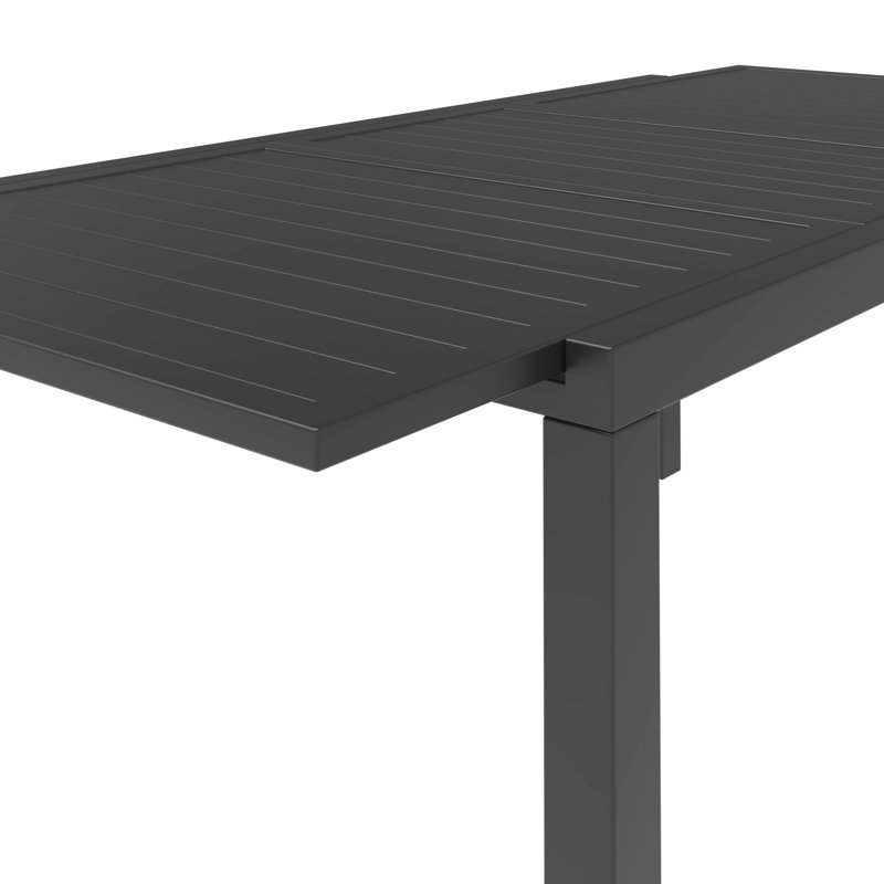 Ensemble de salle à manger 7 pièces pour terrasse 7 à 78 po, Beige