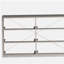 Commode 6 tiroirs avec grand tiroir en tissu, gris-667146302