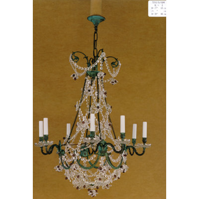 Damore Garlain 8-Light Candle-Style Chandelier