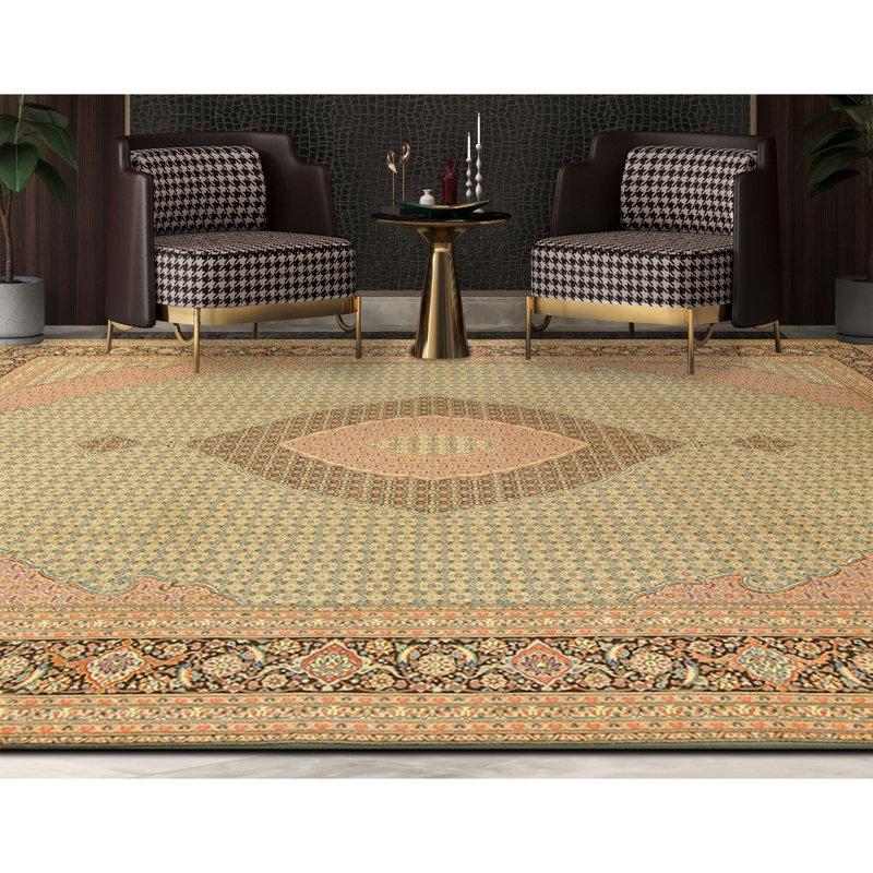 Hand Knotted Wool Indoor Rug