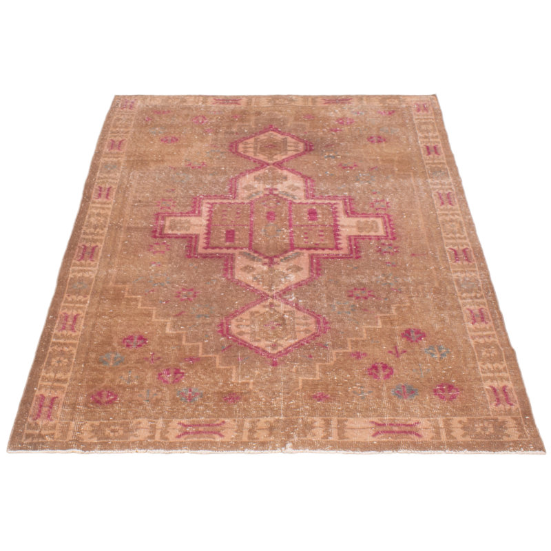 Tapis unique en laine 5 pi 3 po x 7 pi 11 po Waldes