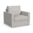 Flex 49" Polyester Modular Wide Arm Armchair-124389743-124389744