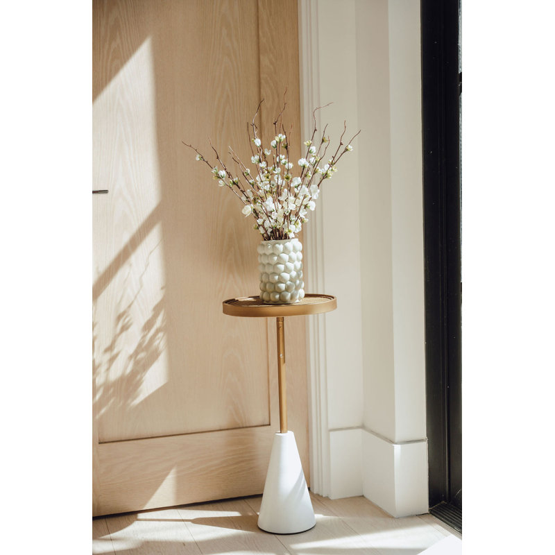 Arrangement de bourgeons de coing Timeless Living, Blanc / brun / jaune