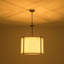 Luminaire suspendu tambour 3 lumières