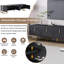 Meuble télé avec console et armoires réglables-1091705702