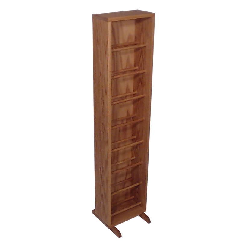 Rebrilliant Dowel-Style Wooden CD Rack - 06W Series & Reviews - Wayfair ...