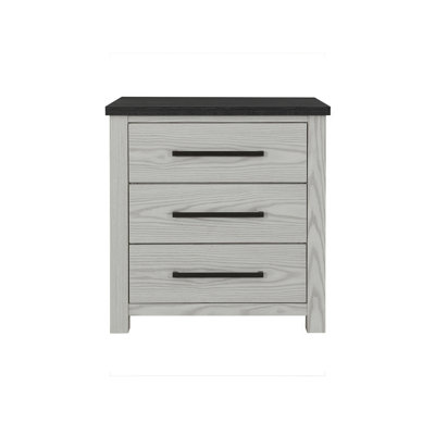 Table de chevet beige
