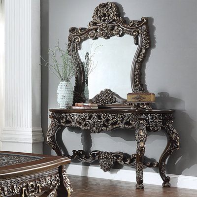 Conestoga 18.1" Console Table and Mirror Set by Bloomsbury Market