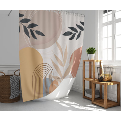 Gillyan Abstract Shower Curtain