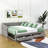 Eftimie Twin Size 2 Drawers Daybed with Trundle-1912511290