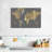 Aliaz Gilded Map Gray-107688706