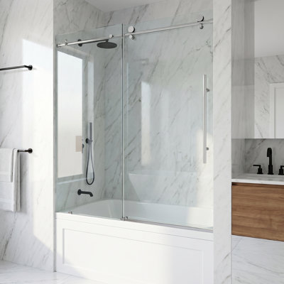 Elan E-Class Frameless Sliding Tub Door