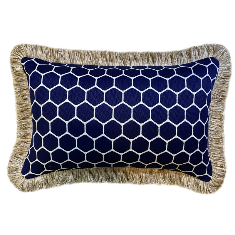 Housse et insert de coussin rectangulaire Hex