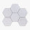 Bianco Dolomiti 10" x 12" Marble Honeycomb Mosaic Wall & Floor Tile