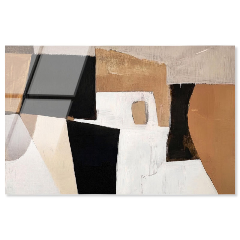 «Bare Walls III», reproduction d'art acrylique par Art Remedy, H 10 po x l 15 po