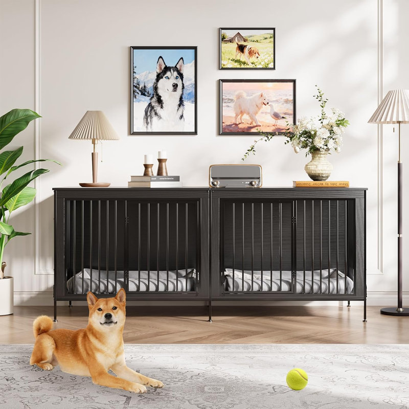 Furniture Style Crate, Black