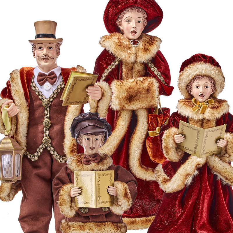 13 à 16 po Velvet Caroler Family