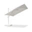 Parasol carré en polyester blanc 10 pi x 10 pi Ronav-270182937-328065087