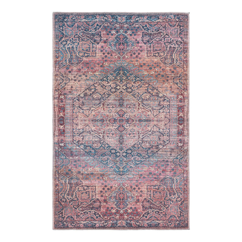 Oriental Indoor Rug, Rectangle 4'1" x 6'1"