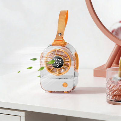 Bureau suspendu extérieur de grande puissance / ventilateur transparent Kondieu Creatives Emojiss