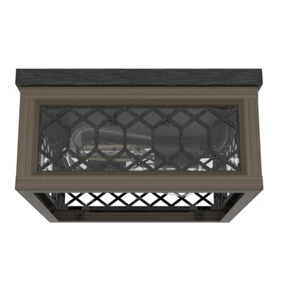 2 Light 11" Flush Mount