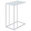 Table d'appoint moderne en chrome