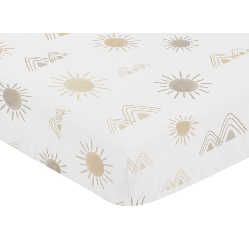 Drap-housse pour lit de bébé Desert Sun