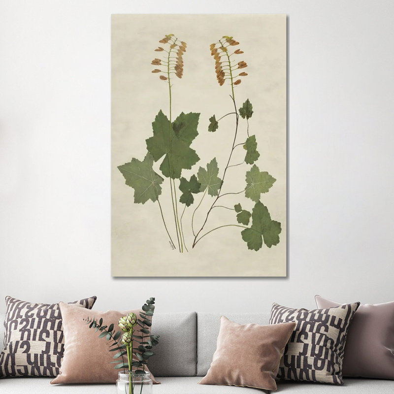 Botanical Leaves IV, 152.4 cm H x 101.6 cm W x 3.175 cm D, Does Not Apply