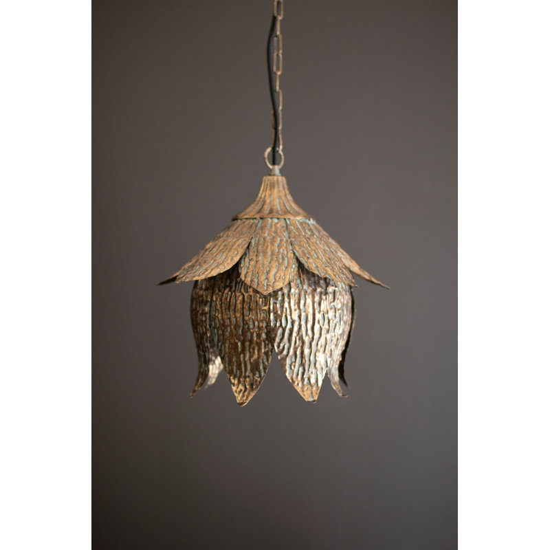 Luminaire suspendu floral Kalalou