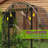 Galvanized Steel Plant Protection Cage With Zippered Door For Secure Garden Defense And Easy Access