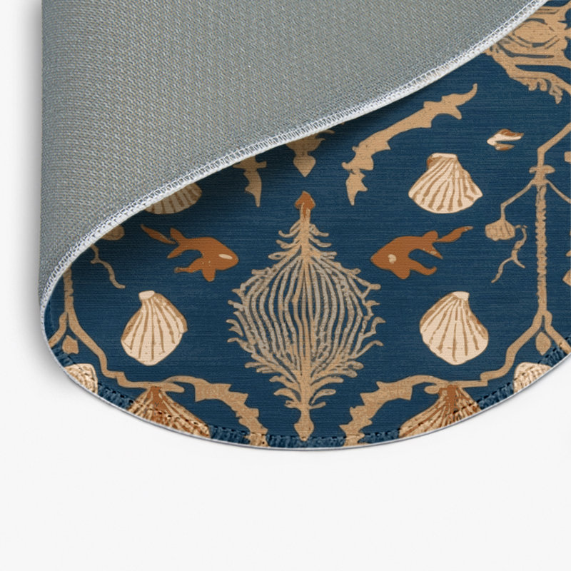 Tapis turc intérieur et extérieur gris, Rectangulaire 8 pi x 10 pi