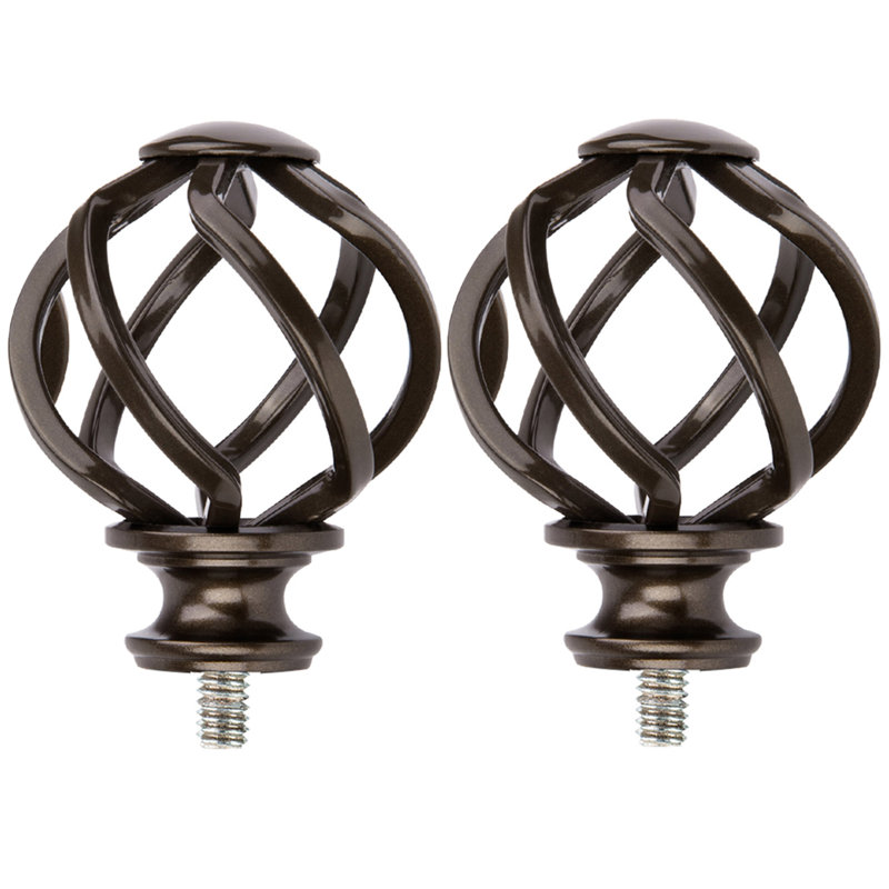 Minchew Curtain Hardware Accessory, Antique Bronze