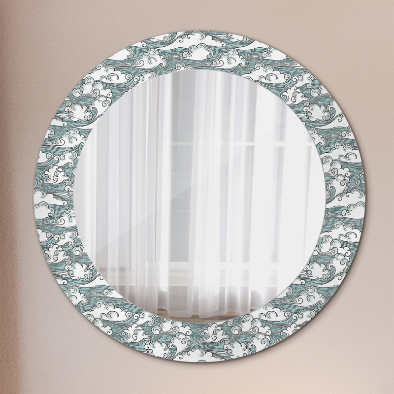 Huldar Glass Flat Wall Mirror